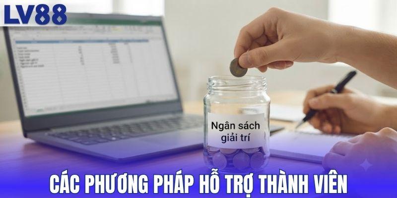Các phương pháp hỗ trợ thành viên chơi có trách nhiệm